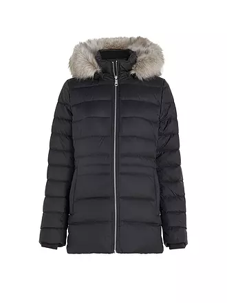 TOMMY HILFIGER | Daunensteppjacke | dunkelrot