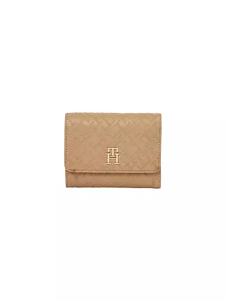 TOMMY HILFIGER | Geldbörse TH DISTINCT TRIFOLD | beige