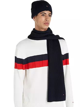 TOMMY HILFIGER | Geschenkset Mütze und Schal | 