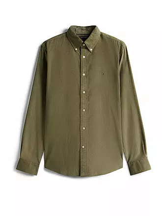 TOMMY HILFIGER | Hemd Regular Fit | olive