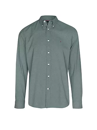 TOMMY HILFIGER | Hemd Regular Fit | dunkelgrün