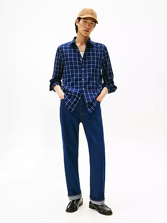 TOMMY HILFIGER | Hemd Regular Fit | dunkelblau