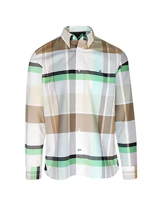 TOMMY HILFIGER | Hemd Slim Fit | grün