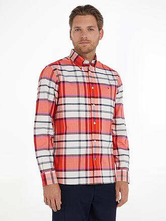 TOMMY HILFIGER | Hemd Slim Fit | orange