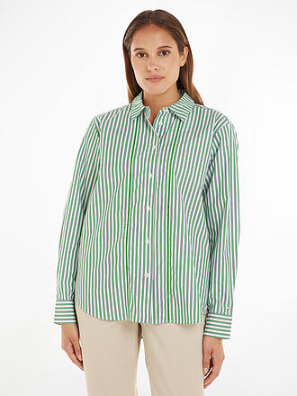 TOMMY HILFIGER | Hemdbluse | grün