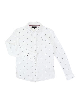 TOMMY HILFIGER | Jungen Hemd Regular Fit | weiss