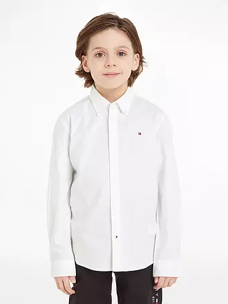 TOMMY HILFIGER | Jungen Hemd | weiss