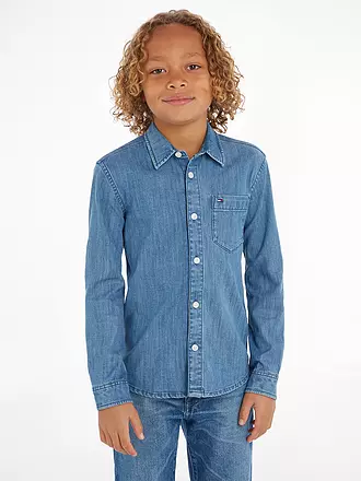 TOMMY HILFIGER | Jungen Hemd | blau