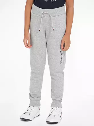 TOMMY HILFIGER | Jungen Hose Jogging - Fit | grau