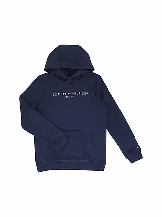 TOMMY HILFIGER | Jungen Kapuzensweater - Hoodie | dunkelblau