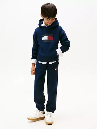 TOMMY HILFIGER | Jungen Kapuzensweater - Hoodie | dunkelblau