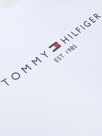 TOMMY HILFIGER | Jungen Langarmshirt | weiß