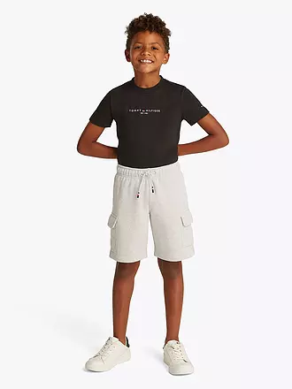 TOMMY HILFIGER | Jungen Shorts | hellgrau