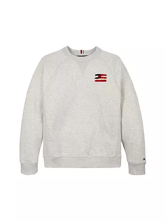 TOMMY HILFIGER | Jungen Sweater | hellgrau
