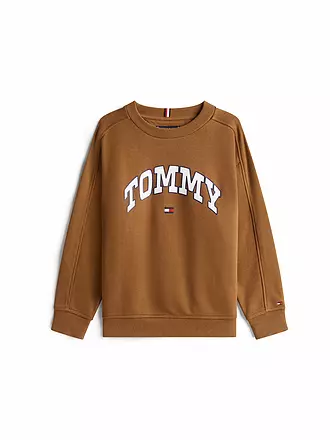 TOMMY HILFIGER | Jungen Sweater | braun