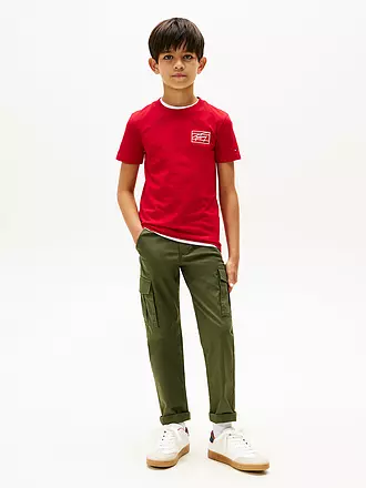 TOMMY HILFIGER | Jungen T-Shirt | dunkelblau