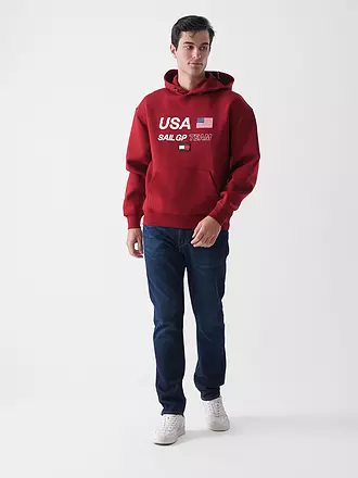 TOMMY HILFIGER | Kapuzensweater - Hoodie TH x SailGP | rot