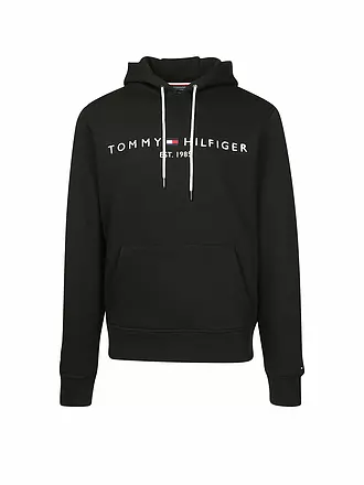 TOMMY HILFIGER | Kapuzensweater - Hoodie | schwarz