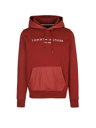 TOMMY HILFIGER | Kapuzensweater - Hoodie | rot