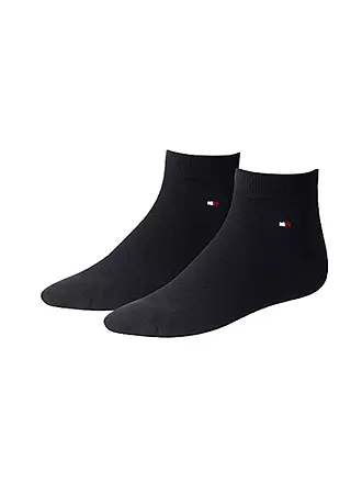 TOMMY HILFIGER | Kurzsocken 2-er Pkg. dark navy | beige