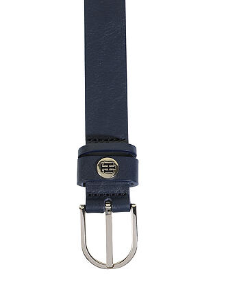 TOMMY HILFIGER | Ledergürtel | schwarz