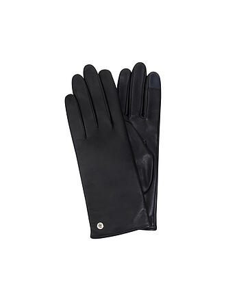 TOMMY HILFIGER | Lederhandschuhe | schwarz