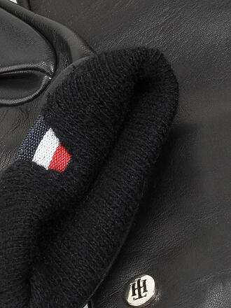 TOMMY HILFIGER | Lederhandschuhe | blau