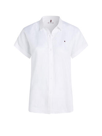 TOMMY HILFIGER | Leinenhemd | hellblau