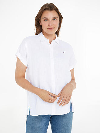 TOMMY HILFIGER | Leinenhemd | hellblau