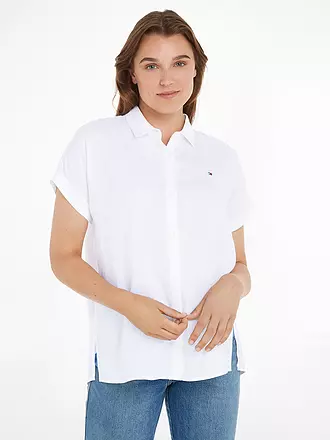 TOMMY HILFIGER | Leinenhemd | hellblau