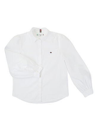 TOMMY HILFIGER | Mädchen Bluse | weiss