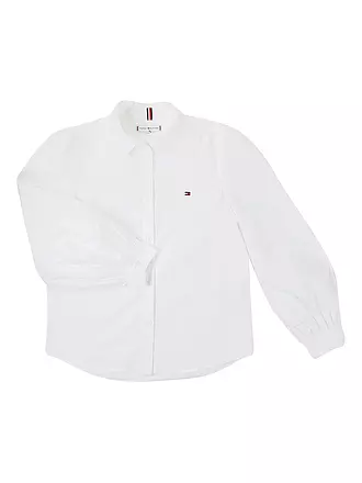 TOMMY HILFIGER | Mädchen Bluse | weiss