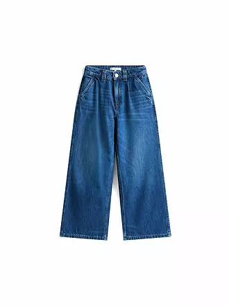 TOMMY HILFIGER | Mädchen Jeans Wide Fit | dunkelblau