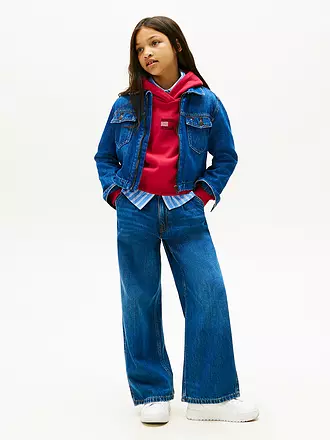 TOMMY HILFIGER | Mädchen Jeans Wide Fit | dunkelblau