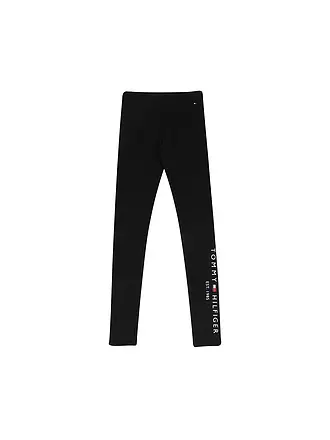 TOMMY HILFIGER | Mädchen Leggings Essential | schwarz