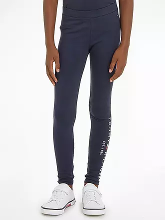 TOMMY HILFIGER | Mädchen Leggings Essential | dunkelblau