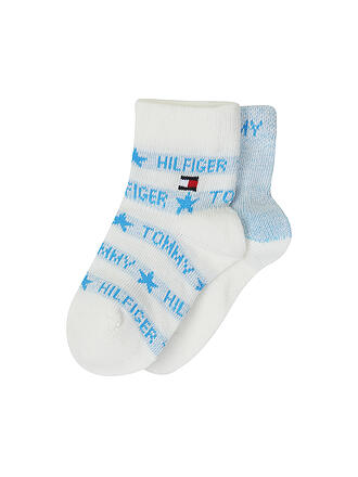 TOMMY HILFIGER | Mädchen Socken 2er Pkg red | hellblau