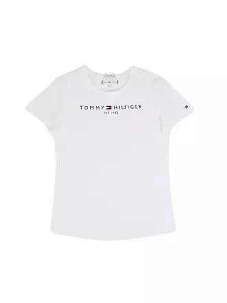 TOMMY HILFIGER | Mädchen T Shirt ESSENTIAL | weiss