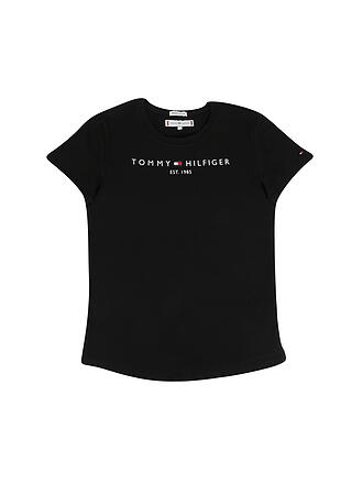TOMMY HILFIGER | Mädchen T Shirt Essential | schwarz