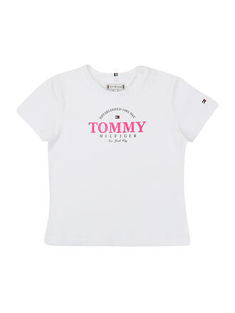 TOMMY HILFIGER | Mädchen T-Shirt FOIL | weiss