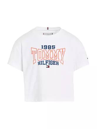 TOMMY HILFIGER | Mädchen T-Shirt | weiss