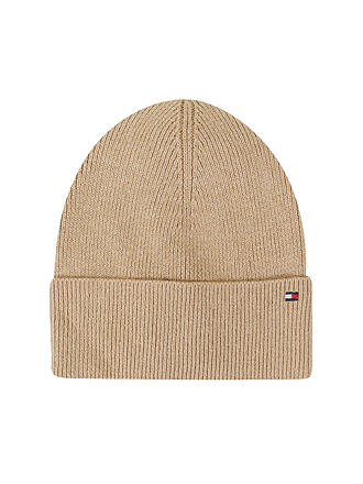 TOMMY HILFIGER | Mütze - Haube ESSENTIAL | Camel