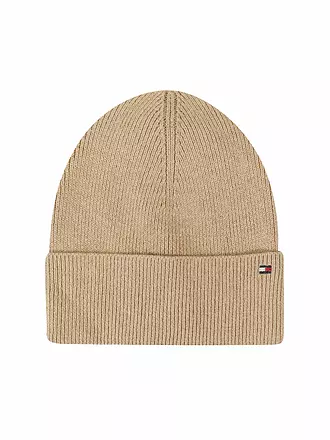 TOMMY HILFIGER | Mütze - Haube ESSENTIAL | Camel