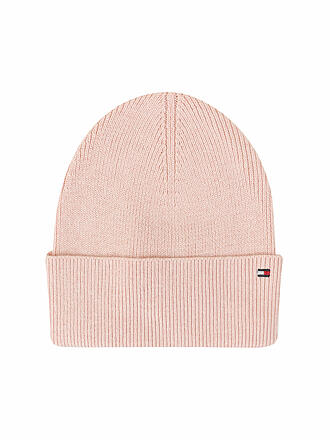 TOMMY HILFIGER | Mütze - Haube ESSENTIAL | rosa