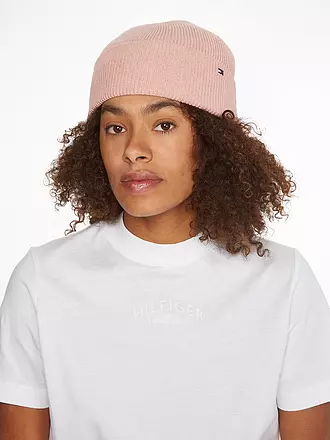 TOMMY HILFIGER | Mütze - Haube ESSENTIAL | rosa