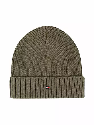 TOMMY HILFIGER | Mütze - Haube ESSENTIAL | olive