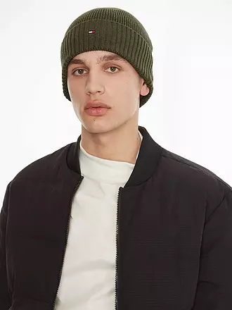 TOMMY HILFIGER | Mütze - Haube ESSENTIAL | olive