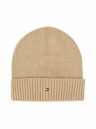 TOMMY HILFIGER | Mütze - Haube ESSENTIAL | Camel