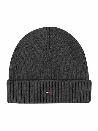 TOMMY HILFIGER | Mütze - Haube ESSENTIAL | grau