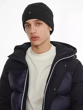 TOMMY HILFIGER | Mütze - Haube ESSENTIAL | grau